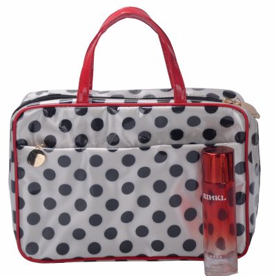 Polka Dots Travel Weenkender Makeup Bag